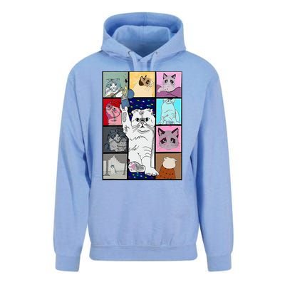 Cute Cat Purring In My Lap Cause It Loves Me Cat Lover Unisex Surf Hoodie