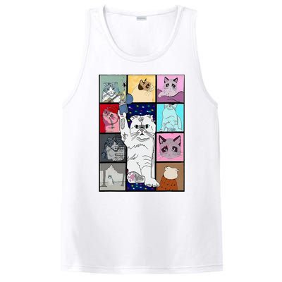 Cute Cat Purring In My Lap Cause It Loves Me Cat Lover PosiCharge Competitor Tank