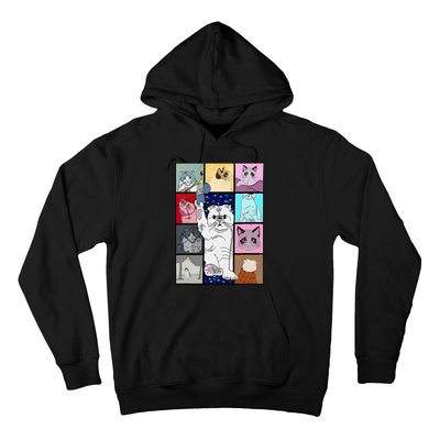 Cute Cat Purring In My Lap Cause It Loves Me Cat Lover Hoodie