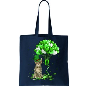 Cute Cat Patrick Day Tote Bag