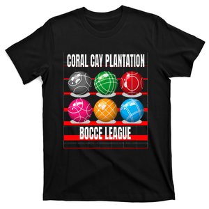 Coral Cay Plantation Bocce Boules  T-Shirt