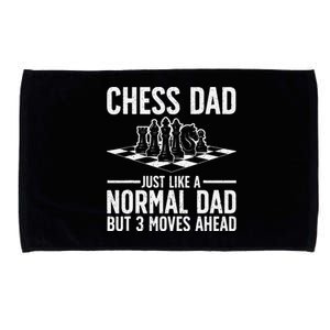 Cool Chess Player Art Dad Knight Chess Lovers Pieces Microfiber Hand Towel