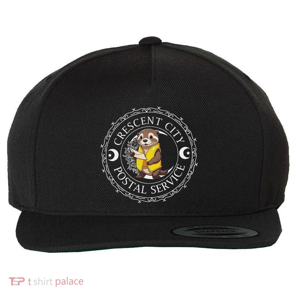 Crescent City Postal Service Funny Crescent City Otter Wool Snapback Cap