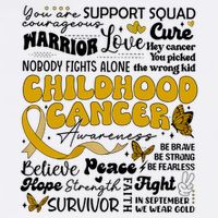 Childhood Cancer Quote Cancer Awareness Doggie Tank
