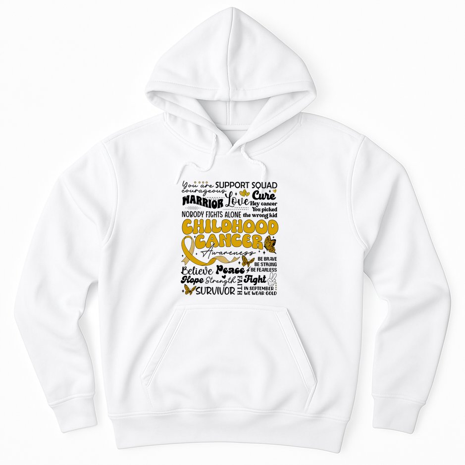Childhood Cancer Quote Cancer Awareness Hoodie