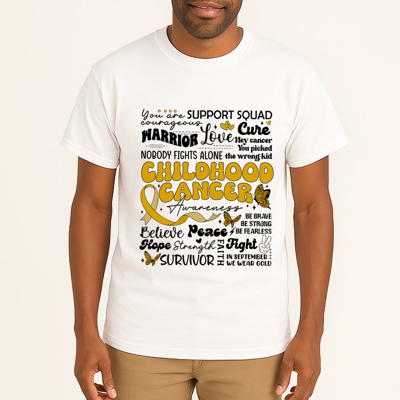 Childhood Cancer Quote Cancer Awareness Tall T-Shirt