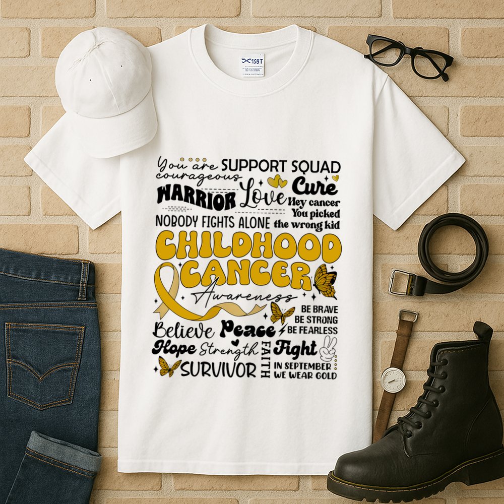 Childhood Cancer Quote Cancer Awareness Tall T-Shirt