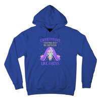 Cute Capricorn Queen Boss January Birthday Zodiac Gift Hoodie