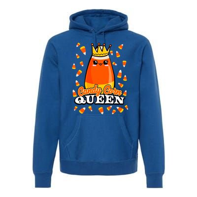 Candy Corn Queen Halloween Costume Funny Novelty Cool Gift Premium Hoodie