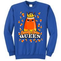 Candy Corn Queen Halloween Costume Funny Novelty Cool Gift Tall Sweatshirt