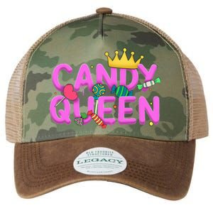 Cool Candy Queen Art For Candy Lollipop Lovers Legacy Tie Dye Trucker Hat