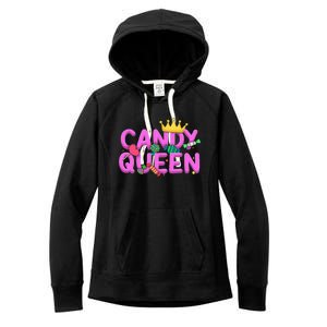 Cool Candy Queen Art For Candy Lollipop Lovers Women's Fleece Hoodie