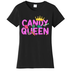 Cool Candy Queen Art For Candy Lollipop Lovers Women's T-Shirt