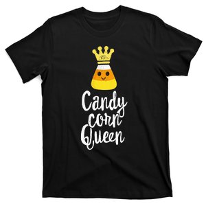 Candy Corn Queen Cute Halloween Kawaii Crown T-Shirt