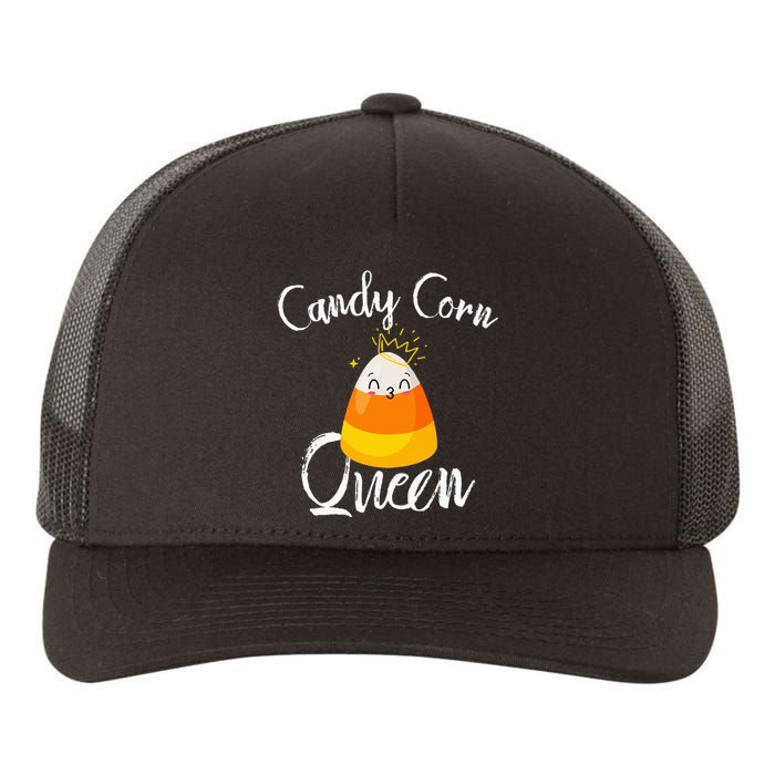 Candy Corn Queen Kawaii  Candy Corn Halloween Yupoong Adult 5-Panel Trucker Hat