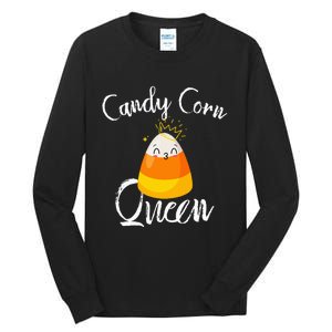 Candy Corn Queen Kawaii  Candy Corn Halloween Tall Long Sleeve T-Shirt