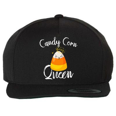 Candy Corn Queen Kawaii  Candy Corn Halloween Wool Snapback Cap