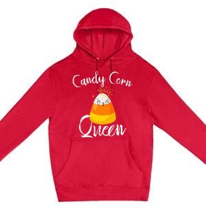 Candy Corn Queen Kawaii  Candy Corn Halloween Premium Pullover Hoodie