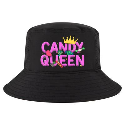 Cool Candy Queen Art For Wo Girls Candy Lollipop Lovers Cool Comfort Performance Bucket Hat