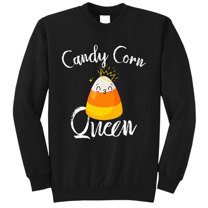 Candy Corn Queen Kawaii  Candy Corn Halloween Sweatshirt