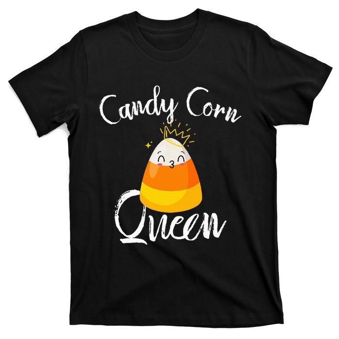 Candy Corn Queen Kawaii  Candy Corn Halloween T-Shirt