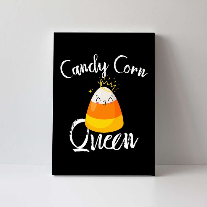 Candy Corn Queen Kawaii  Candy Corn Halloween Canvas