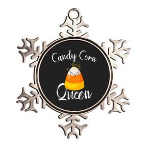 Candy Corn Queen Kawaii  Candy Corn Halloween Metallic Star Ornament