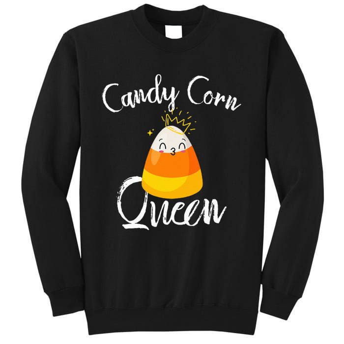 Candy Corn Queen Kawaii  Candy Corn Halloween Tall Sweatshirt