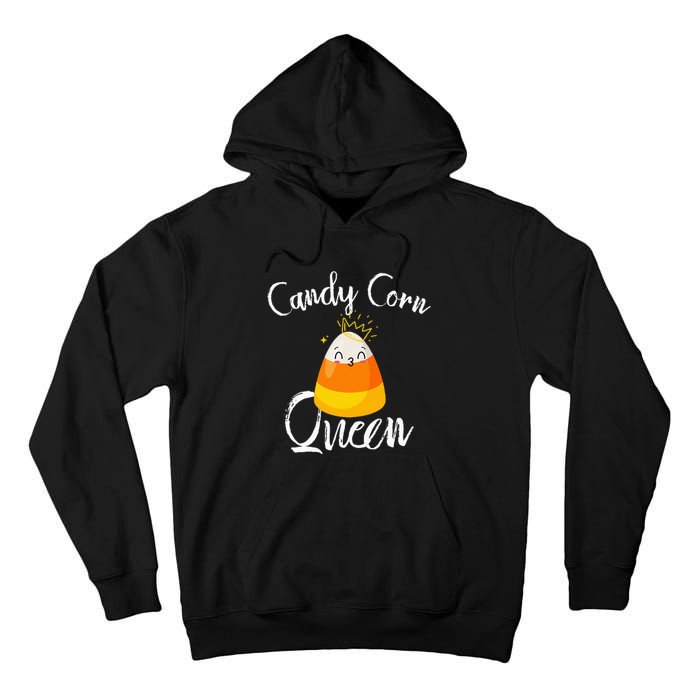 Candy Corn Queen Kawaii  Candy Corn Halloween Tall Hoodie