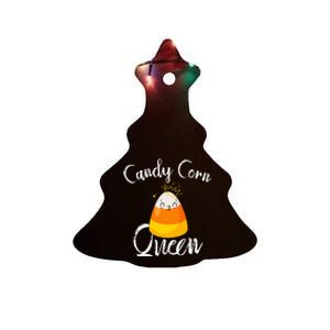 Candy Corn Queen Kawaii  Candy Corn Halloween Ceramic Tree Ornament