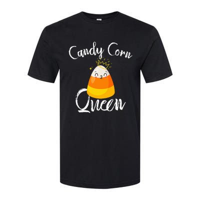 Candy Corn Queen Kawaii  Candy Corn Halloween Softstyle CVC T-Shirt