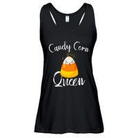 Candy Corn Queen Kawaii Candy Corn Halloween Ladies Essential Flowy Tank