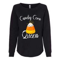 Candy Corn Queen Kawaii Candy Corn Halloween Womens California Wash Sweatshirt