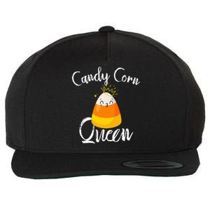 Candy Corn Queen Kawaii Candy Corn Halloween Wool Snapback Cap