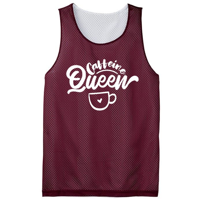 Caffeine Coffee Queen Mesh Reversible Basketball Jersey Tank