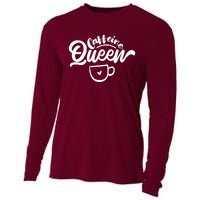 Caffeine Coffee Queen Cooling Performance Long Sleeve Crew