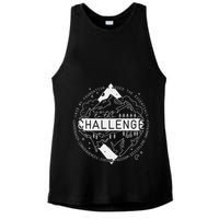 Classical Conversations Rising To The Challenge Ladies PosiCharge Tri-Blend Wicking Tank