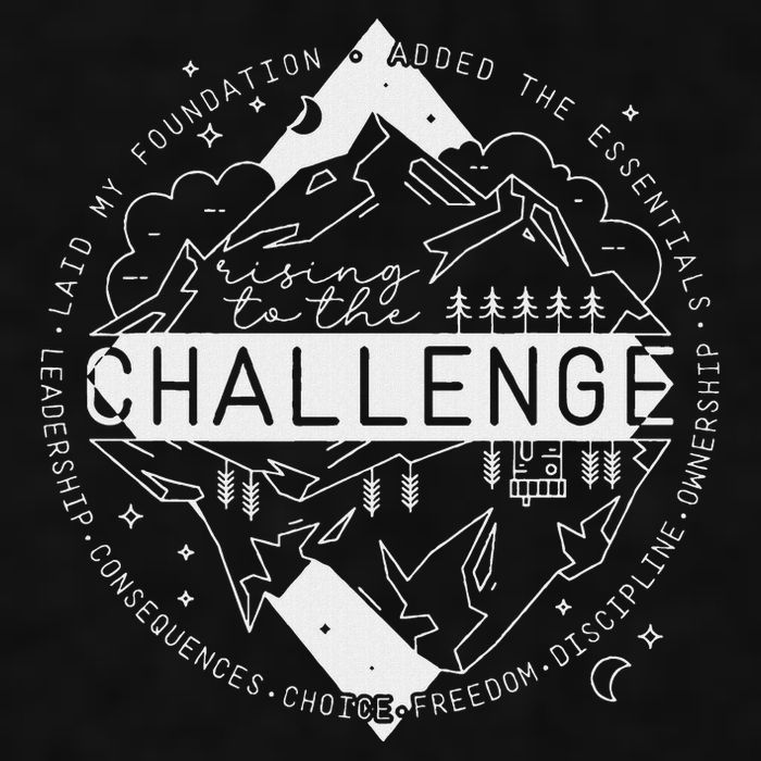 Classical Conversations Rising To The Challenge Ladies PosiCharge Tri-Blend Wicking Tank