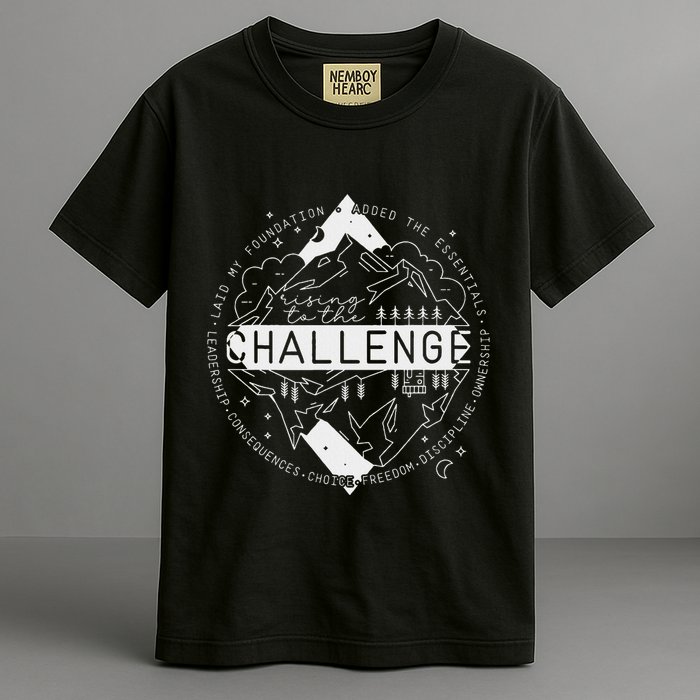 Classical Conversations Rising To The Challenge Garment-Dyed Heavyweight T-Shirt