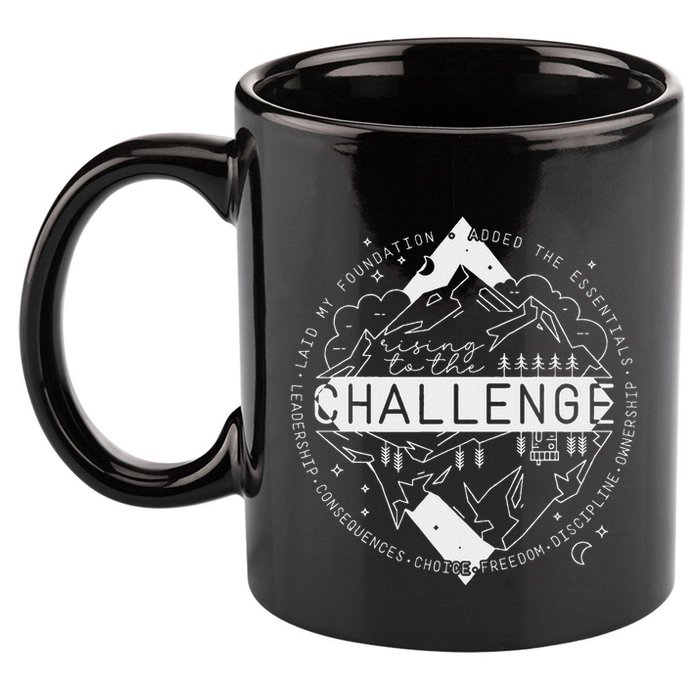 Classical Conversations Rising To The Challenge 11oz C Handle Ceramic Mug