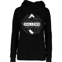 Classical Conversations Rising To The Challenge Womens Funnel Neck Pullover Hood