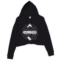 Classical Conversations Rising To The Challenge Crop Fleece Hoodie