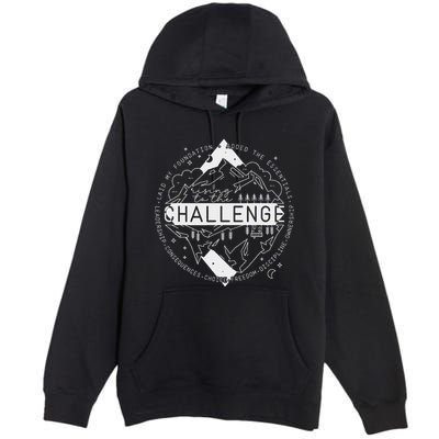 Classical Conversations Rising To The Challenge Premium Pullover Hoodie