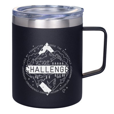 Classical Conversations Rising To The Challenge 12oz Stainless Steel Coffee Mug