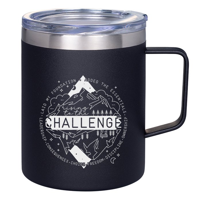 Classical Conversations Rising To The Challenge 12oz Stainless Steel Coffee Mug