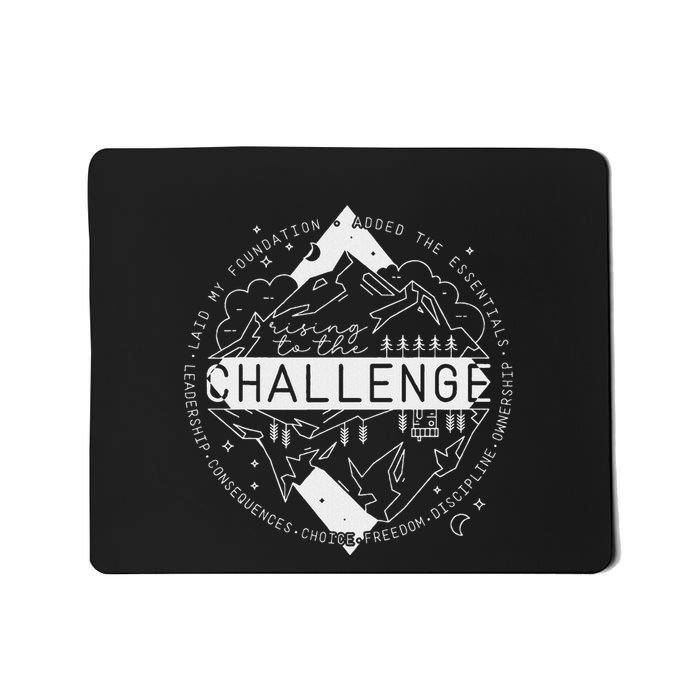 Classical Conversations Rising To The Challenge Mousepad