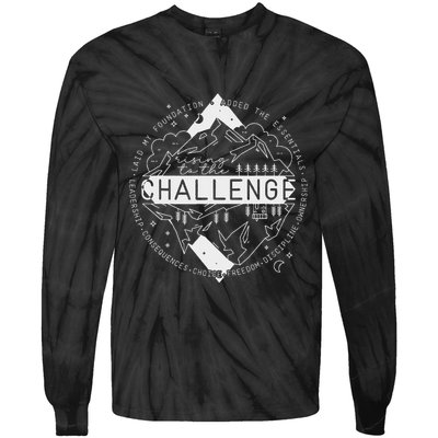 Classical Conversations Rising To The Challenge Tie-Dye Long Sleeve Shirt