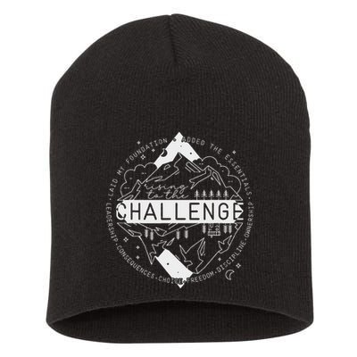 Classical Conversations Rising To The Challenge Short Acrylic Beanie