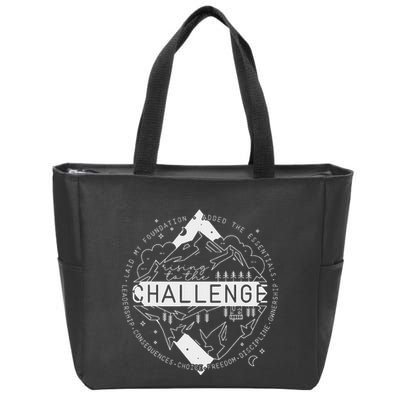 Classical Conversations Rising To The Challenge Zip Tote Bag