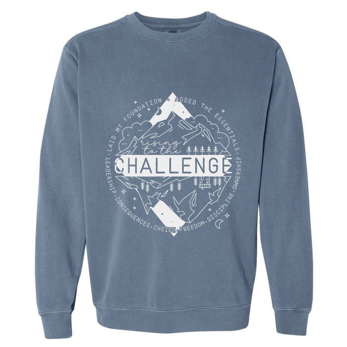 Classical Conversations Rising To The Challenge Garment-Dyed Sweatshirt